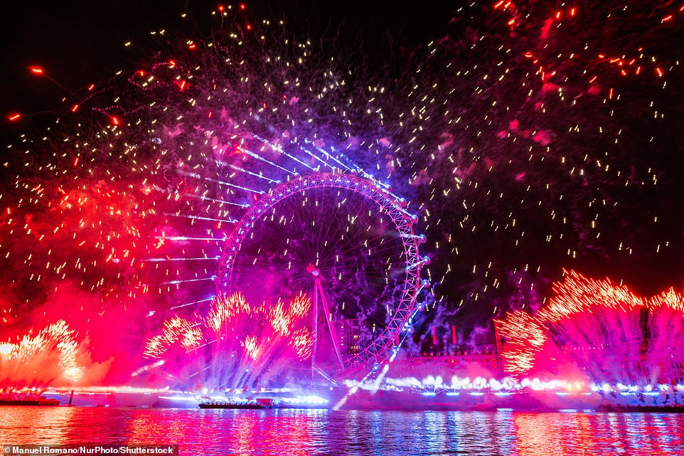 London welcomes 2023 with unique fireworks and drone spectacular