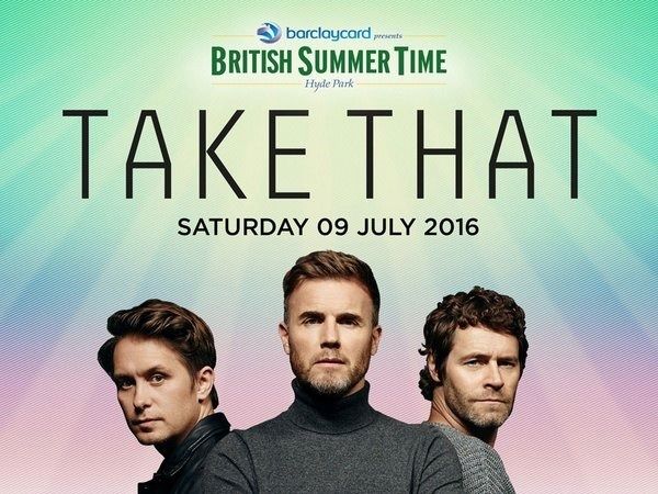 Take That Hyde Park 2016